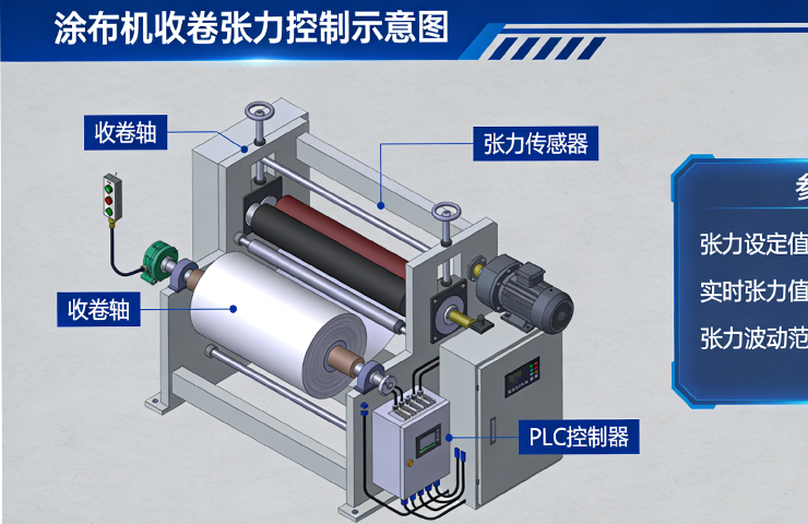 涂布机收卷张力锥度控制：精准调控与工艺优化路径